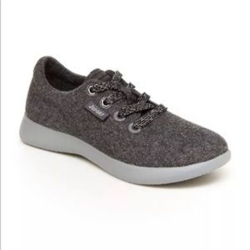 Jsport Arrow Casual Wool Lace Up Sneakers - Picture 2 of 8